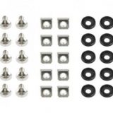 Gembird 19'' rack mounting set (bolt, nut, washer), 50 pcs set