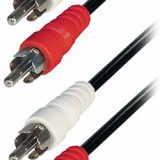 Transmedia RCA Stereo Kabel 10m