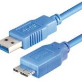 Transmedia USB 3.0 type A plug - Micro USB type B plug, 5,0 m