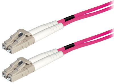 Transmedia Fibre optic MM OM4 Duplex Patch cable LC-LC 15m