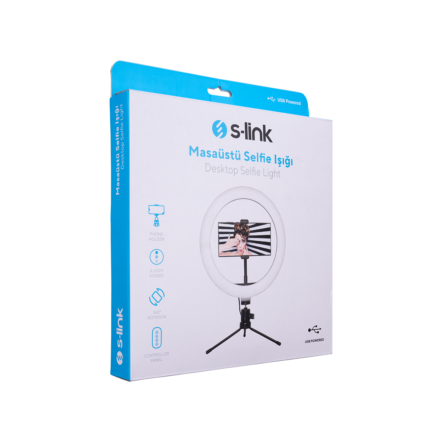 Ring light S-LINK SL-SF200, 10", Youtuber, TikTok, Professional live stream - Slika 2