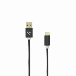 KABEL USB Muški -> TYPE-C Muški 1.5 m Crni