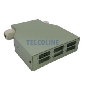 NFO Patch Panel DIN Rail, 6x SC Duplex