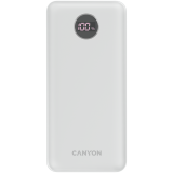 CANYON power bank PB-2002 LED 20000 mAh PD 20W QC 3.0 Bijeli