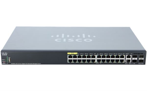 Cisco 28-Port Gigabit PoE L3 Managed Switch - Refurbished