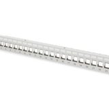 Digitus Modular Patch Panel, shielded 24-port, blank, 1U, rack mount color grey