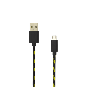 KABEL USB A Muški -> MICRO USB Muški 1 m Crni / RETAIL