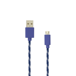 KABEL USB A Muški -> MICRO USB Muški 1 m Plavi / RETAIL