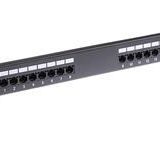MaxLink 19" 16-Port Cat6 Patch Panel