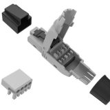 NaviaTec CAT6A UTP Toolless Plug Module