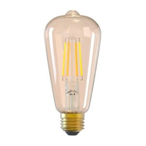 TELLUR SMART WIFI FILAMENT BULB E27, 6W, AMBER, BIJELA/TOPLA, DIMMER