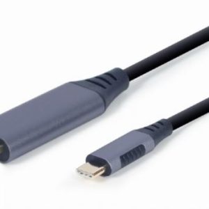 Gembird USB Type-C to HDMI display adapter cable, space grey, 1.8m