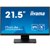 IIYAMA Monitor LED T2252MSC-B2 21.5" IPS TOUCH Capacitive 1920 x 1080, 250 cd/m², 1000:1, 5ms, Touch points 10, Touch method stylus, finger, glove, Touch interface	USB, HDMI x1, DisplayPort x1, Speakers 2 x 1W, Tilt, VESA
