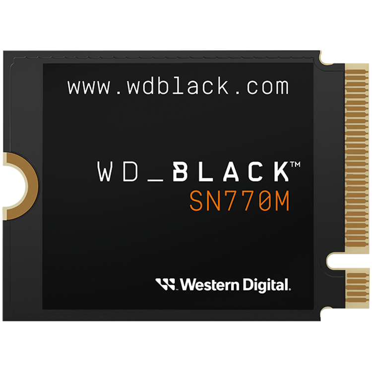 SSD WD Black SN770M 1TB M.2 2230 PCIe Gen4 x4 NVMe, Read/Write: 5150/4900 MBps, IOPS 740K/800K...