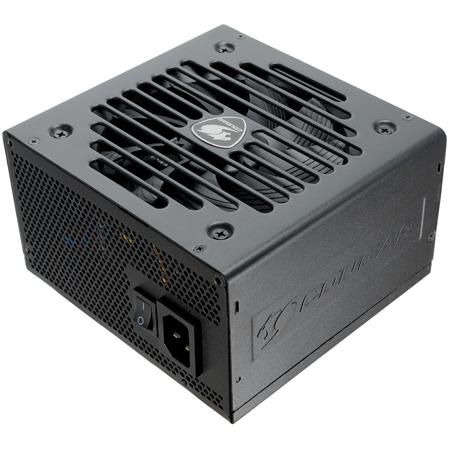 COUGAR VTE 600 PSU, 80 plus Bronze, Single +12V DC Output, 600W, Supports PCIe 4.0 graphics cards