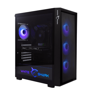 White Shark KUĆIŠTE GCC-2401 WARHEAD-3 CRNO / 4 Fans 12cm RGB