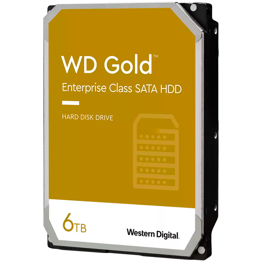 HDD Server WD Gold 6TB CMR, 3.5'', 256MB, 7200 RPM, SATA, 512E