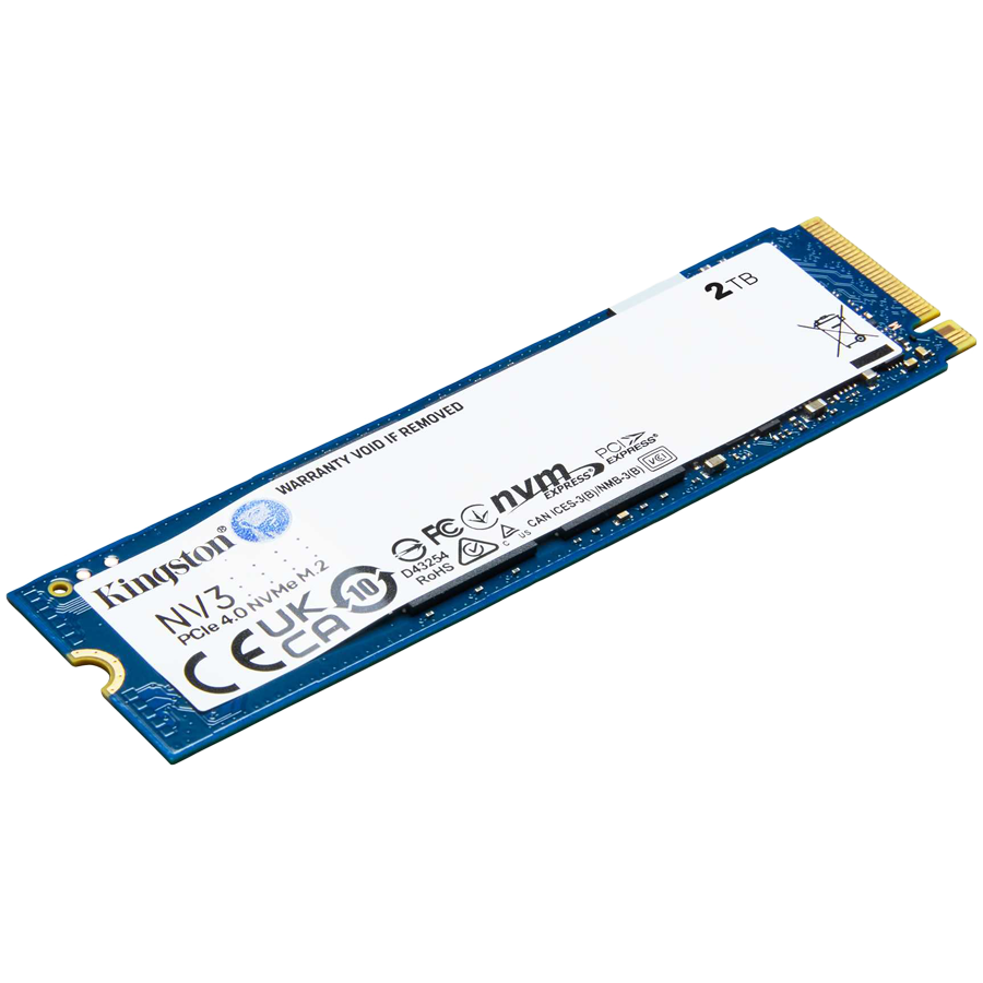 Kingston 2TB NV3 SSD M.2 2280 PCIe 4.0 NVMe, Read: 6,000/ Write: 5,000MB/s - Slika 2