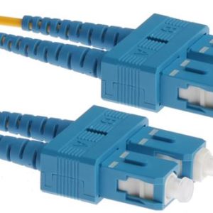NFO Patch cord, SC UPC-SC UPC, Singlemode 9 125, G.657A2, Duplex, 3m