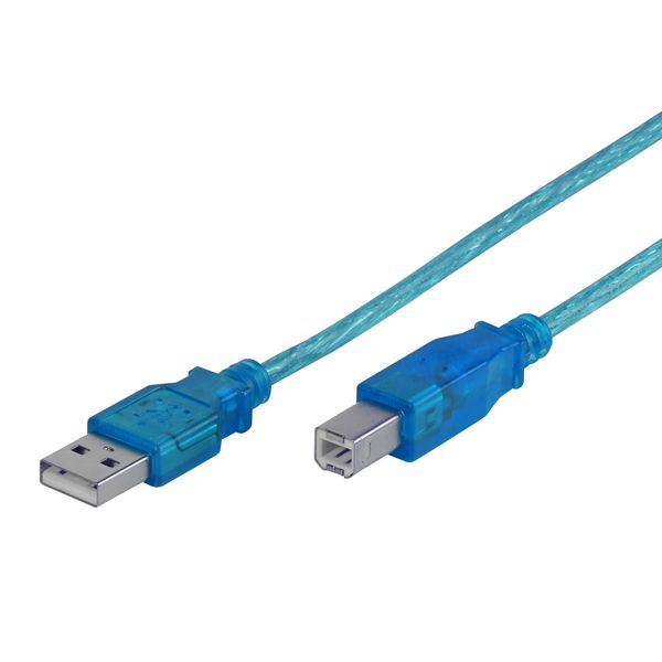 Kabel VIVANCO 22854, USB A na USB B, za printer, 3 boje, 1.5m - Slika 3