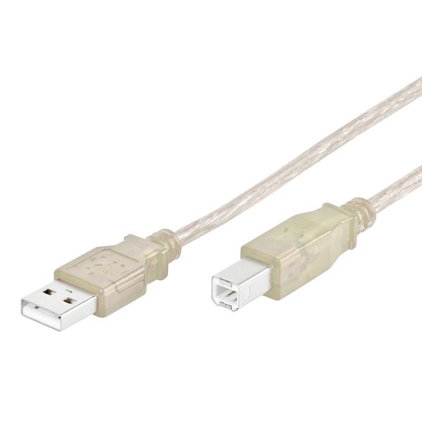 Kabel VIVANCO 22854, USB A na USB B, za printer, 3 boje, 1.5m - Slika 4