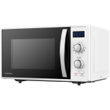 Toshiba MW2-AG23P(WH) 3-in-1 Microwave Oven with Grill and Combination Hob, 23 Litres, Rotating Plate with Storage, Timer, Built-in LED Lights, 900 W, Grill 1050 W, Pizza Programme, White Size: 485 x 403 x 296 - Slika 5