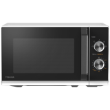 SOLO Microwave Oven, 20 Litres, Rotating Plate with Storage, Timer, Built-in LED Lights, 800 W, color:White, Dimensions: 442*368*260 mm - Slika 2
