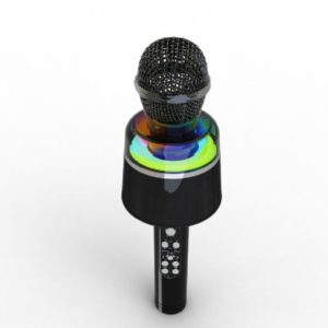 Gembird Wireless karaoke microphone, black