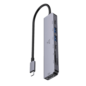HUB SBOX H-999 7u1 USB-C