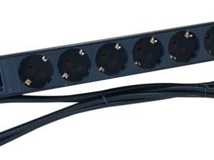 NaviaTec PDU (Power Distribution Unit) sa 4x IEC C19 4x IEC C13 priključaka, kabel IEC C20, 19"