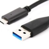 NaviaTec USB 3.0 C muški na A muški kabel, 2m, crni
