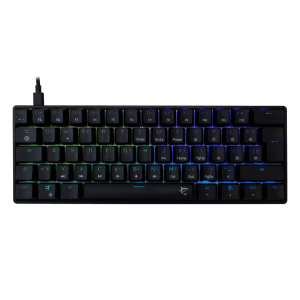 White Shark TIPKOVNICA GK-004122 SHINOBI-2 Crna - Mehanicka / HR - BLUE SW.