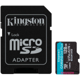 Kingston 128GB microSDXC Canvas Go Plus Gen4 200MB/s A2 U3 V30 Card + Adapter - Slika 4