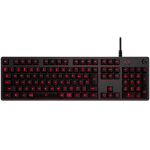 LOGITECH G413 SE Corded Mechanical Gaming Keyboard - BLACK - US INT'L - USB - TACTILE
