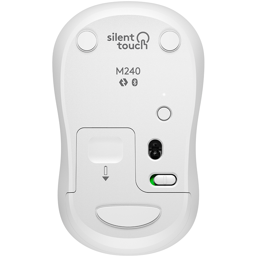LOGITECH M240 Bluetooth Mouse - OFF WHITE - SILENT - Slika 6