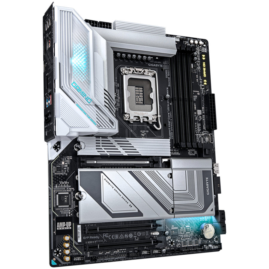 GIGABYTE Mainboard Desktop Z890 GAMING X WIFI7 (LGA1851, Ultra CPU,4xDDR5,1xUSB4-C,1xHDMI,1xDP,2.5GLAN,WiFi7,BT5.4,1xPCIe x16 5.0,2xPCIe x16 supporting PCIe 4.0 x4,4xM.2,4xSATA3) ATX - Slika 2