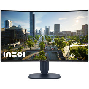 Monitor Alienware 32 Gaming Monitor AW3225DM Curved, 2560x1440, QHD, 180Hz, VA Antiglare, 16:9, 3000:1, 400 cd/m2, AMD FreeSync + VESA, 4ms/2ms/1ms, 178/178, DP, 2x HDMI, 2xUSB-A, USB-B, Tilt, Height Adjust, 3Y