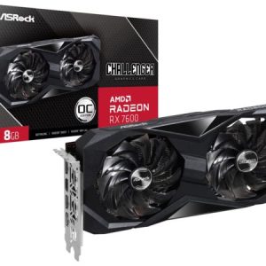 Asrock Radeon RX 7600 Challenger 8GB OC, 8GB GDDR6