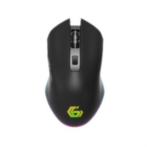 Gembird 6-button rechargeable wireless RGB gaming mouse "Firebolt", black