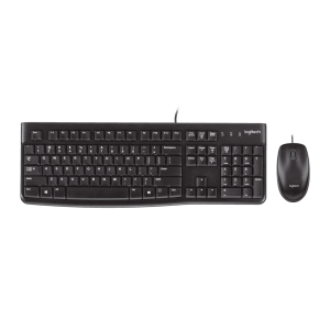 LOGITECH TIPKOVNICA + MIŠ MK120 CRNA