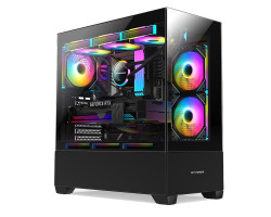 Bit Force Gamer Pro PC R77800X - Ryzen 7 7800X3D, 32 GB DDR5, 1TB SSD, RX 7800 XT 16GB, Wifi, Win 11 Pro
