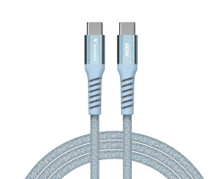 Verbatim Sync & Charge Magnetic kabel USB-C na USB-C 60W 120 cm - plavi