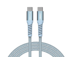 Verbatim Sync & Charge Magnetic kabel USB-C na USB-C 100W 120 cm - plavi