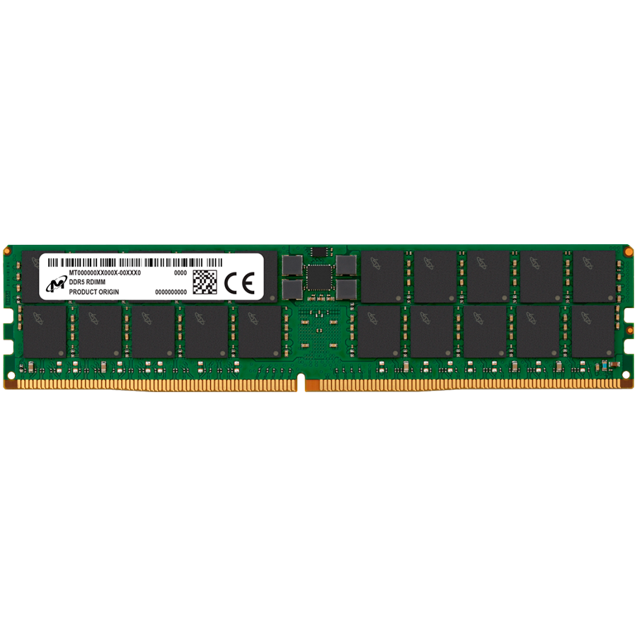 Micron DDR5 ECC UDIMM 16GB 1Rx8 5600 CL46 (16Gbit) (Single Pack)