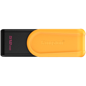 Kingston 512GB Portable USB 3.2 Gen 1 DataTraveler Exodia S (Black/Yellow)