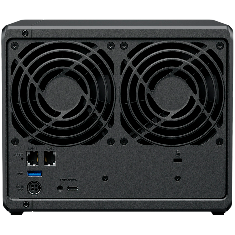 Synology DiskStation DS925+ Tower, 4-Bays 3.5'' SATA HDD/SSD, 2 x M.2 2280 NVMe SSD slot, CPU AMD Ryzen V1500B 4-core 2.2 GHz, 4 GB DDR4 ECC SODIMM, 2x RJ-45 2.5 GbE LAN Port; 2x USB 3.2; 1 xUSB Type-C expansion port; 2.26 kg; 3yr warranty - Slika 4