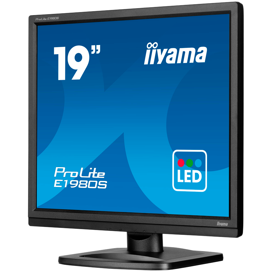 IIYAMA Monitor LED E1980S-B1 19" 1280 x 1024 5:4 250 cd/m 5ms HDMI DP tilt - Slika 2