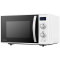 Toshiba MW2-AG23P(WH) 3-in-1 Microwave Oven with Grill and Combination Hob, 23 Litres, Rotating Plate with Storage, Timer, Built-in LED Lights, 900 W, Grill 1050 W, Pizza Programme, White Size: 485 x 403 x 296 - Slika 6