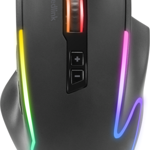 Miš SPEEDLINK Decus NX, RGB, žični, 12.800 DPI, gumeni, crni