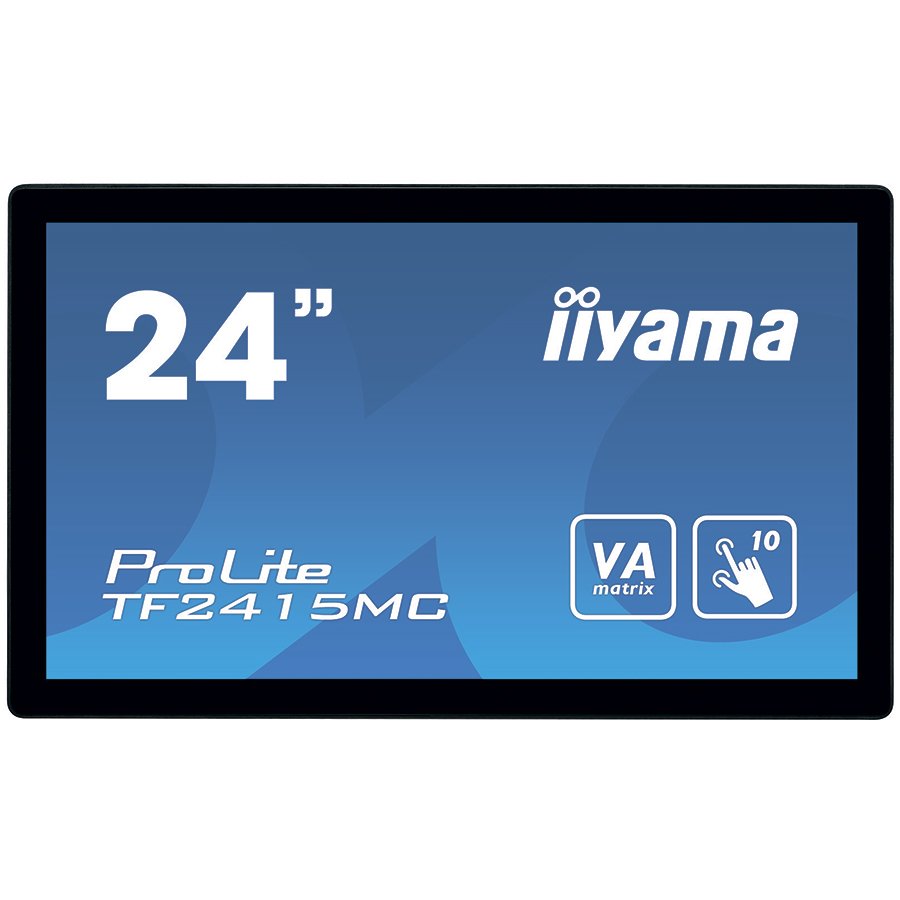iiyama ProLite TF2415MC-B2 Open Frame PCAP 10 point touch screen equipped with a foam seal finish for seamless integration